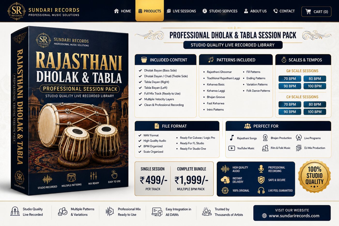 Rajasthani Tabla Dholak